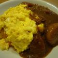 じろじろ's cooksnap of when they made ☆ふわふわ卵とろ～りチーズのオムカレー☆.