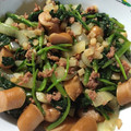 るっち0219's cooksnap of when they made ほうれんそうとコンビーフの炒めもの.