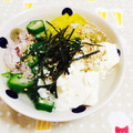 ＊marble＊'s cooksnap of when they made 簡単★豆腐とおくらのピリ旨♪冷やし茶漬け.