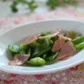 まろんかふぇ's cooksnap of when they made ハムとピーマンの簡単炒め♪.