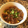 むたろん's cooksnap of when they made 吉野家風の牛丼.