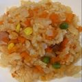 ともまま711's cooksnap of when they made 炊飯器で　手軽に簡単　ケチャップライス♪.