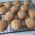 chocolla24's cooksnap of when they made サクッと！全粒粉入りスコーン.
