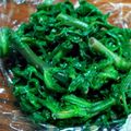 はんぶんこ☆'s cooksnap of when they made 【農家のレシピ】春菊のナムル.