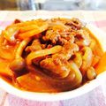 hasamiing's cooksnap of when they made トマトジュースでハヤシライス.