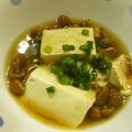 由芽15's cooksnap of when they made 豆腐となめこのとろとろ煮.