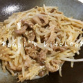 papikun's cooksnap of when they made もやしと豚こまで☆簡単トロたま炒め.