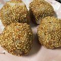 たぐっちゃん◎'s cooksnap of when they made 天津甘栗のごまだんご.