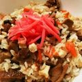 マロンdeクリーム's cooksnap of when they made 絶品！干し椎茸の炊き込みご飯.