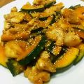 みぽぴぽ's cooksnap of when they made 鶏肉とかぼちゃのさっぱり炒め♫.
