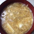 ♪☆山村さん☆♪'s cooksnap of when they made 早！安！美味！もやし炒めの味噌汁.