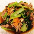 Quickみっちゃん's cooksnap of when they made 豚肉と小松菜の甘辛いため.