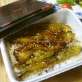 しのばぁたん's cooksnap of when they made 鰻じゃないヨ♪蒸し茄子๑蒲焼♪.