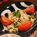 junccccco's cooksnap of when they made 超簡単♡ささみとしそとかいわれサラダ.
