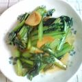 すばる1's cooksnap of when they made 小松菜のニンニク・オイスターソース炒め.