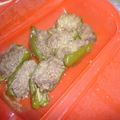 みんみっちー's cooksnap of when they made ピーマンの肉詰めもレンジで簡単.