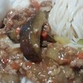 グフィ's cooksnap of when they made なすのジャージャーうどん.