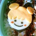 バニヤンママ's cooksnap of when they made 簡単キャラ弁♡ラブリーな女の子.