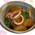 きっかママ's cooksnap of when they made 大根とイカのうま煮.