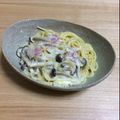 しろのり's cooksnap of when they made 牛乳で簡単クリームパスタ☆.