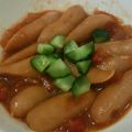 ナリンV8VV8T☆'s cooksnap of when they made ピリ辛☆サルサソースでウインナー炒め.