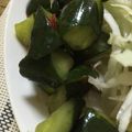 もょん's cooksnap of when they made たたききゅうりの豆板醤あえ.