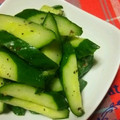 ぱばっちょん's cooksnap of when they made きゅうりのさっぱり洋風浅漬け.