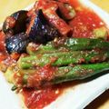ハチワレねこ's cooksnap of when they made オクラの焼き浸し＊トマトおろしVer..