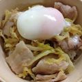 CHILICO☆'s cooksnap of when they made ☆簡単つゆだく豚丼☆.