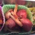マシュマロ0918's cooksnap of when they made お弁当にしめじとウインナーの醤油炒め.