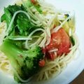 kumachan2007's cooksnap of when they made ☆夏野菜で冷製パスタ☆.
