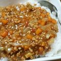 ゆかゆか子's cooksnap of when they made 給食の味☆甘めなキーマカレー.