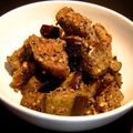 ひさかた's cooksnap of when they made なすの胡麻味噌よごし.