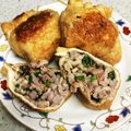 yu__ma's cooksnap of when they made 豚小間肉のきつね焼き♪.