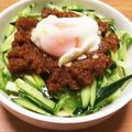 クックSLVUN7☆'s cooksnap of when they made 温玉のせジャージャー麺.