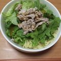 クックSLVUN7☆'s cooksnap of when they made 冷しゃぶサラダうどん.