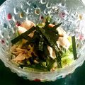 かわなっぱ's cooksnap of when they made 小松菜と茹で豚のスッキリサラダ.