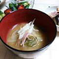 ＴＯＭＯＷＡＴ's cooksnap of when they made 茎ワカメのおみそ汁.