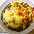 ポポタロス's cooksnap of when they made 余ったカレーで☆焼きカレー.
