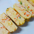 taako1552's cooksnap of when they made お弁当の定番♡刻みﾆﾝｼﾞﾝ卵焼き.