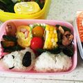 どどどすこい's cooksnap of when they made 簡単キャラ弁☆スヌーピーはお休み中★.