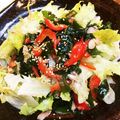 チャーミル's cooksnap of when they made ☆ワカメたっぷりサラダ☆.