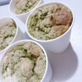 ユカtoマオマオ's cooksnap of when they made ノンオイル♪抹茶おからシフォン.