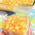 ゆかと花's cooksnap of when they made ひんやり桃のムース.