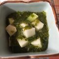 ミラクルおやじ's cooksnap of when they made めかぶ胡瓜長芋のネバトロ和え☆柚子胡椒.