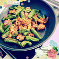 ぁゅち's cooksnap of when they made ししとうと豚コマの甘辛炒め.