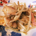 ミラクルおやじ's cooksnap of when they made リメイク☆超簡単☆焼き魚ともやし炒め.