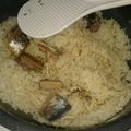 ゆかりすえっと's cooksnap of when they made さんま味噌炊き込みご飯.