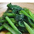 iris1002's cooksnap of when they made 子供が喜ぶ小松菜炒め！.