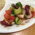 おいくちゃん1207's cooksnap of when they made 夏！タコトマトきゅうりの青じそマリネ.